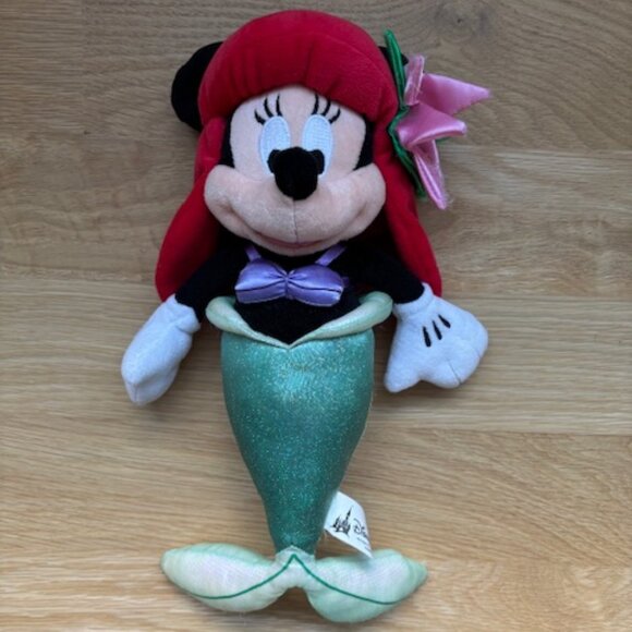 Minnie Mouse Mermaid Plush - Picture 1 of 6